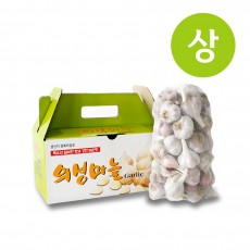 [송이네농장] 24년산 의성 토종 햇마늘 (상품) 1kg 3~3.5cm