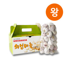 [송이네농장] 24년산 의성 토종 햇마늘 (왕품) 1kg 5cm이상