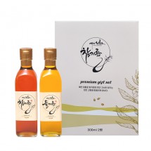 [회룡포참기름] 예천 회룡포 참기름,들기름 300ml 세트