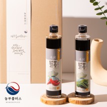 다시마 만능간장 만능고추간장 300ml 2병 선물세트 [ 농부플러스 ]