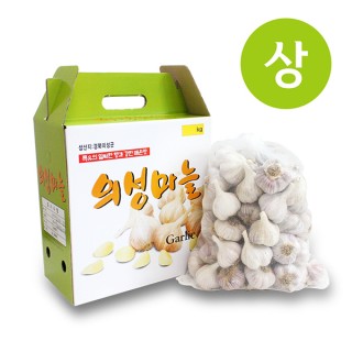 [송이네농장] 24년산 장아찌용 의성 토종 햇마늘 (상품) 3kg 3~3.5cm