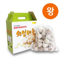 [송이네농장] 24년산 의성 토종 햇마늘 (왕품) 3kg 5cm이상