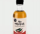 [농업회사 법인 (주)가람솔]항아 매운고추식초(원액) 180ml-사과(의성군) 43%, 고추(국내산) 1%