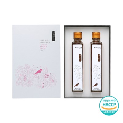 [지보농협] 예천들기름 선물세트 13호(들기름 200ml+들기름 200ml)