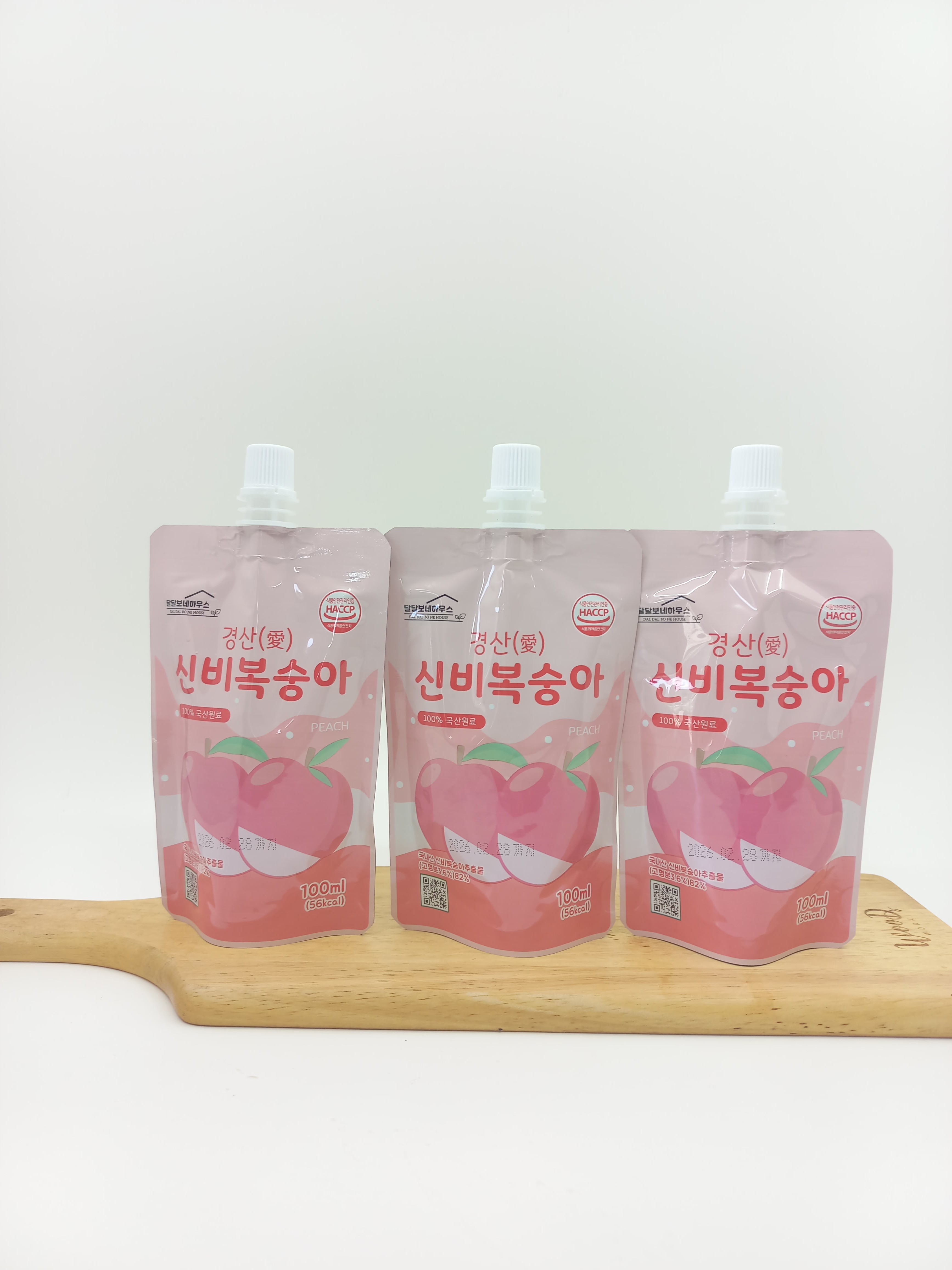 [달달보네하우스]신비복숭아100ml*12포(백도)