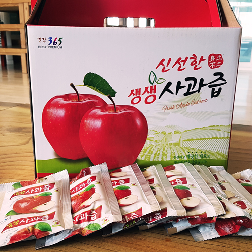 [희망농원] 사과즙 120g×50포