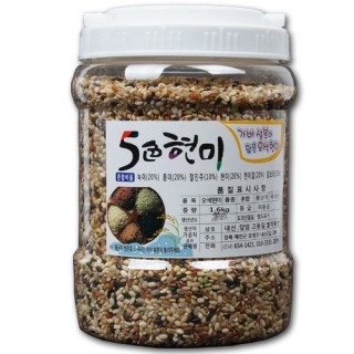 [예천또바기마을] 오색현미 6곡 혼합잡곡 1.6kg